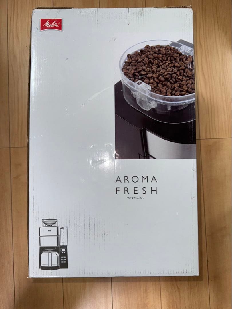 メリタ コーヒーメーカー アロマフレッシュ 10杯用 AFT1022-1B