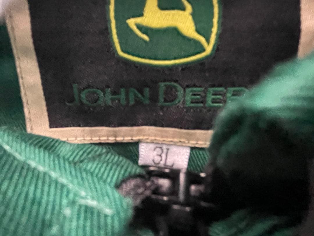 ☆新品未使用☆ジョンディア長袖つなぎ3L