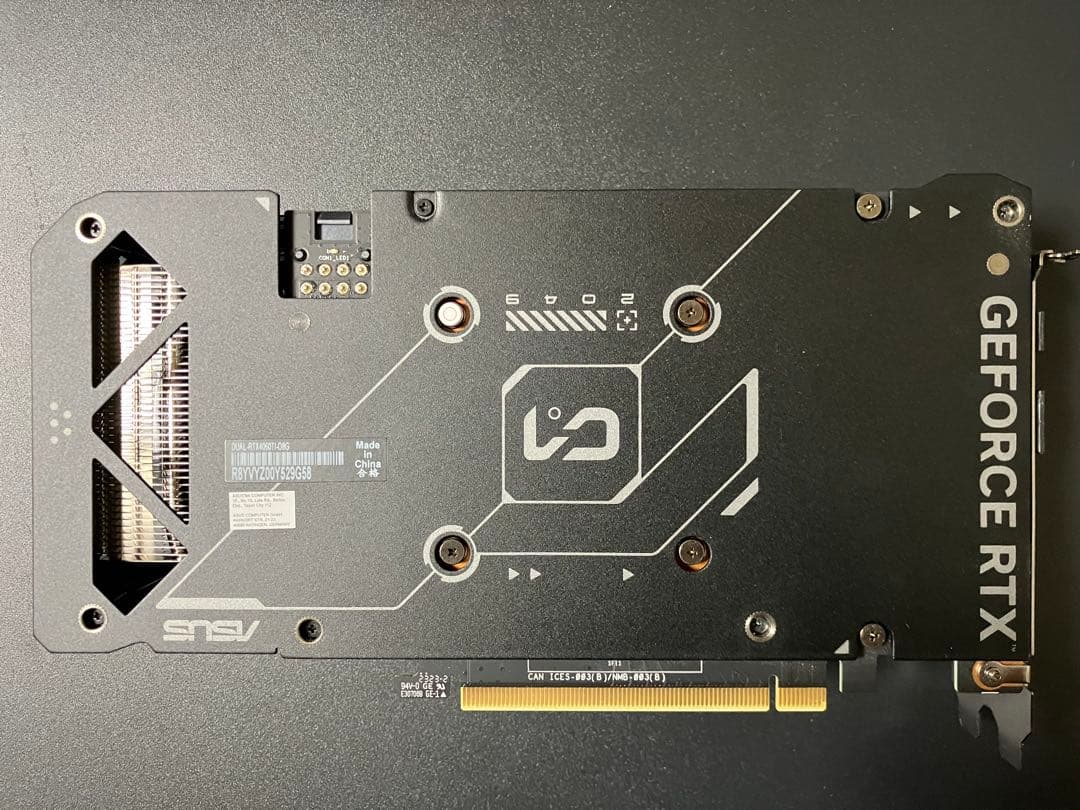 ASUS GeForce RTX 4060 Ti OC 8GB 動作確認済