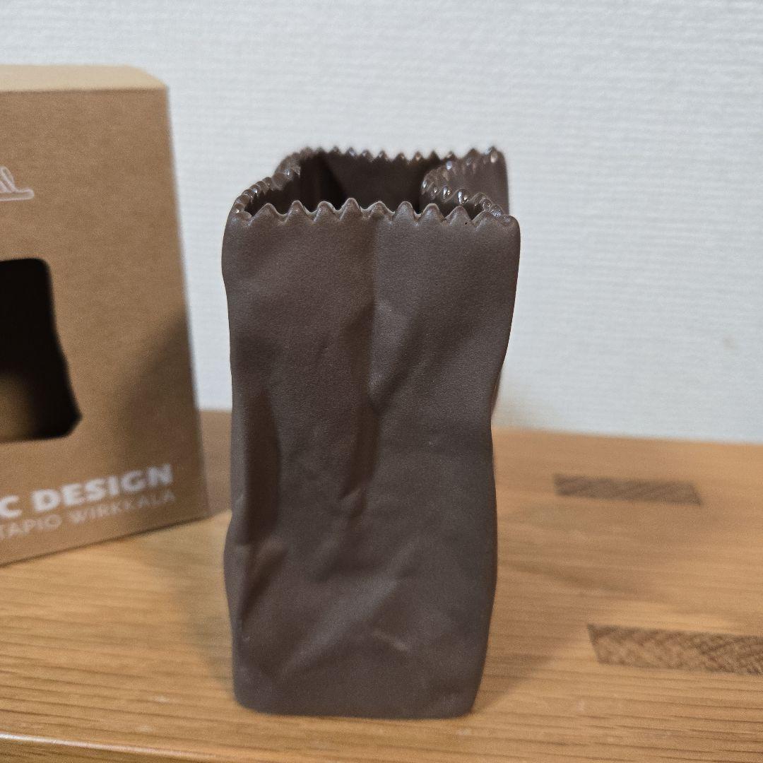 レア‼【未使用】 ローゼンタール(PAPER BAG VASE) フラワーベース