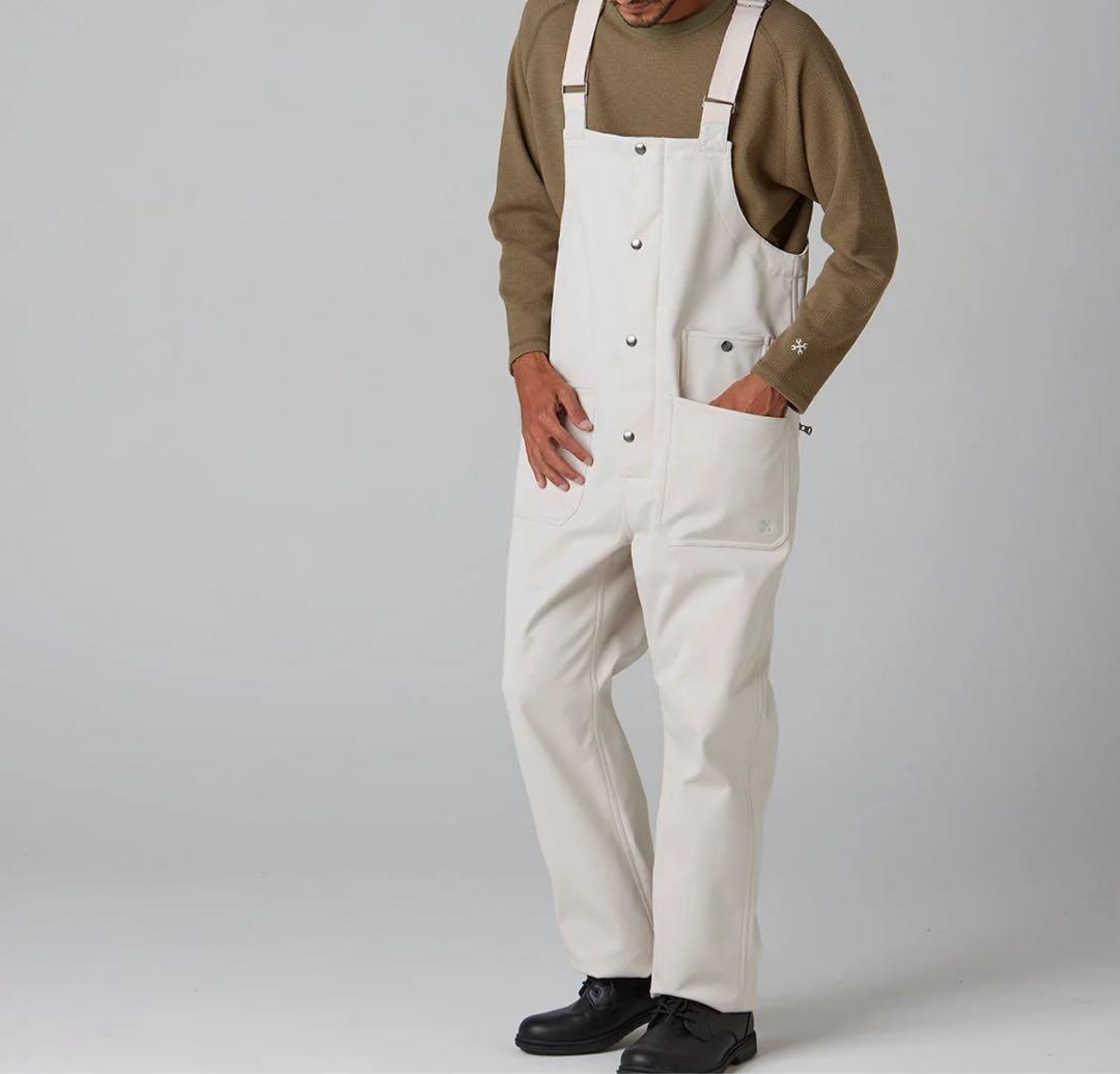 BLUCO/ブルコ　STRETCH WARM OVERALL アイボリー　XL