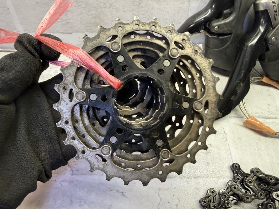 シマノ105 5800 グループセット　コンポーネント