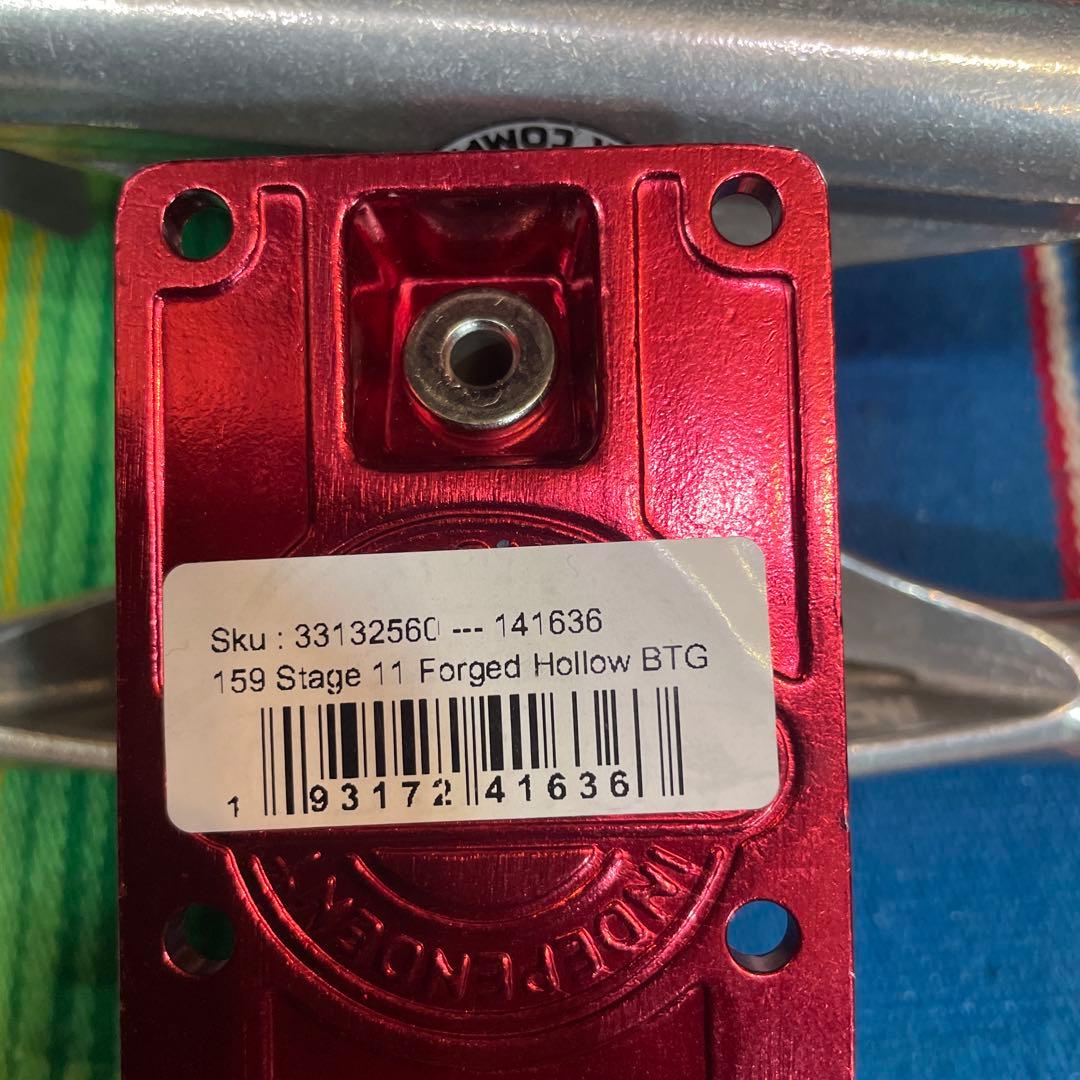 Independent スケートボードトラック 159定価12,000円