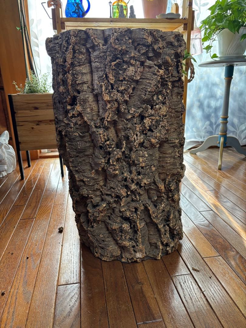 園芸用バージンコルク プランター外径約36cm×30×H60cm