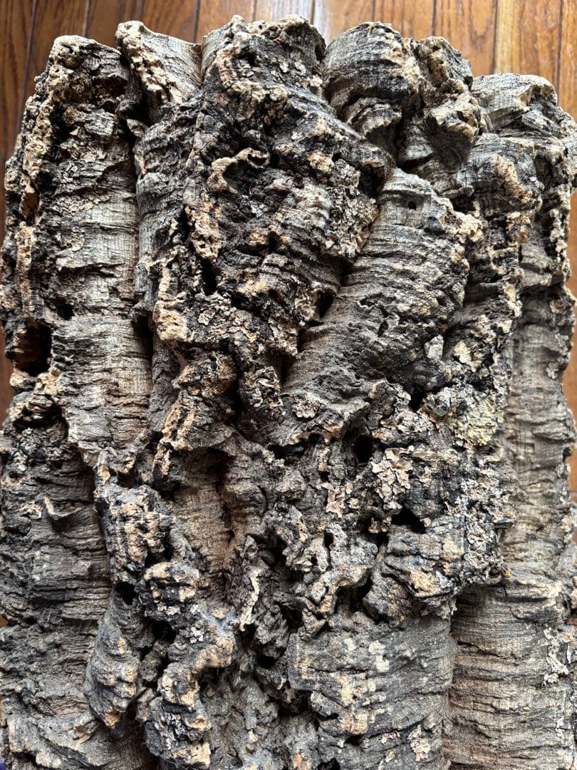 園芸用バージンコルク プランター外径約36cm×30×H60cm