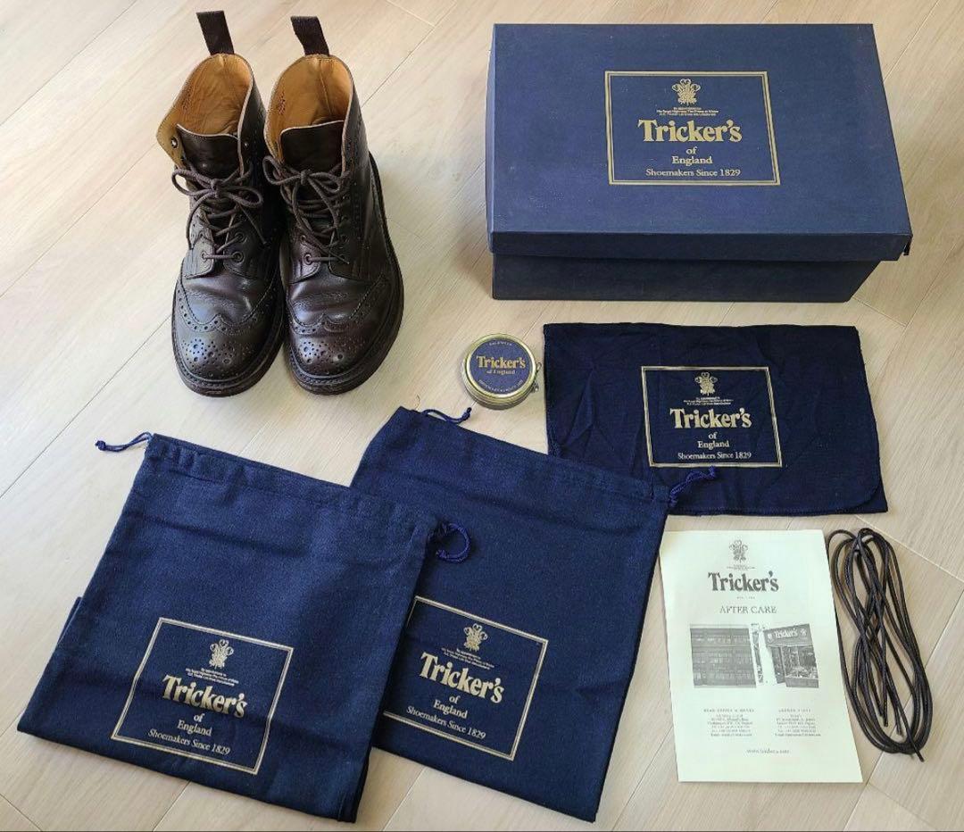 【Tricker's】カントリーブーツ M250/ 25.5cm/ブラウン