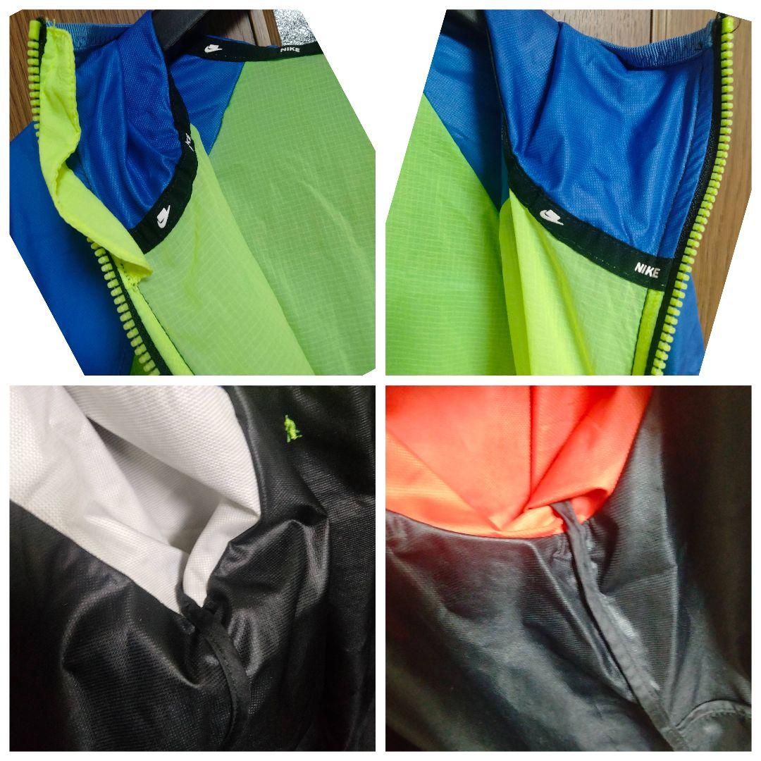 ナイキ ウインドランナー フルジップフーディー マルチカラー パッチワーク M
