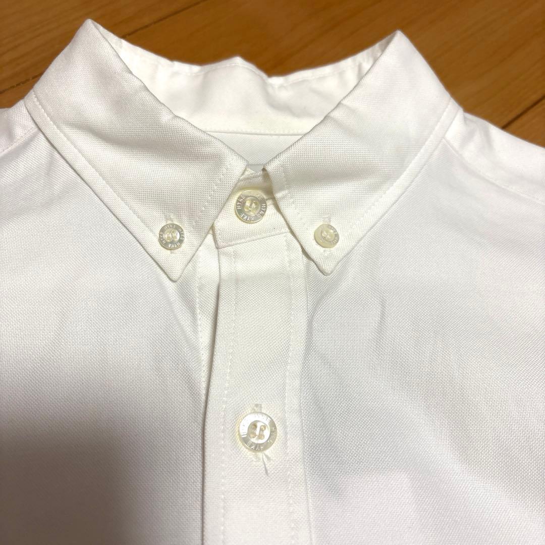 新品　HYKE シースルー袖　ボタンダウンシャツ