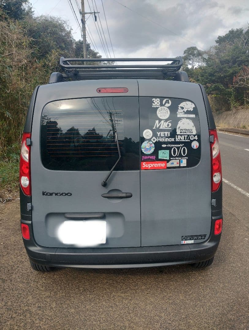 値下げ　Kangoo　ルノーカングー　kwk4m　アウトドア　釣り　ポーター等