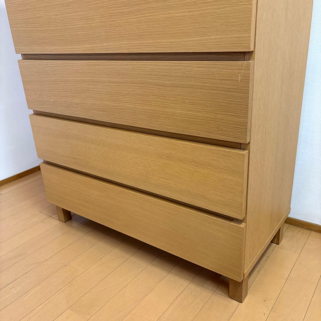 無印良品/良品計画　　チェスト　6段　オーク