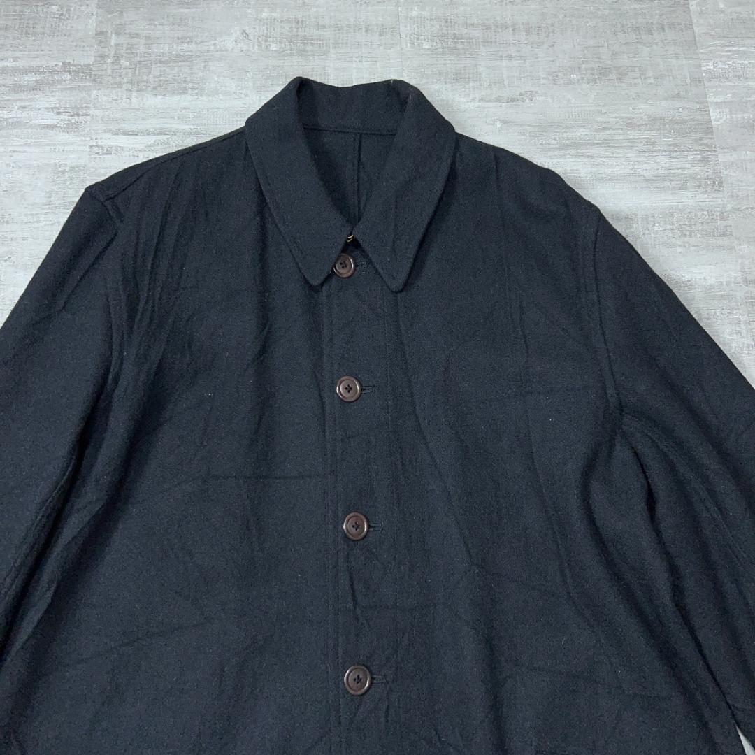 Y's for men ワイズ ウール ロングコート ブラック ヨウジヤマモト