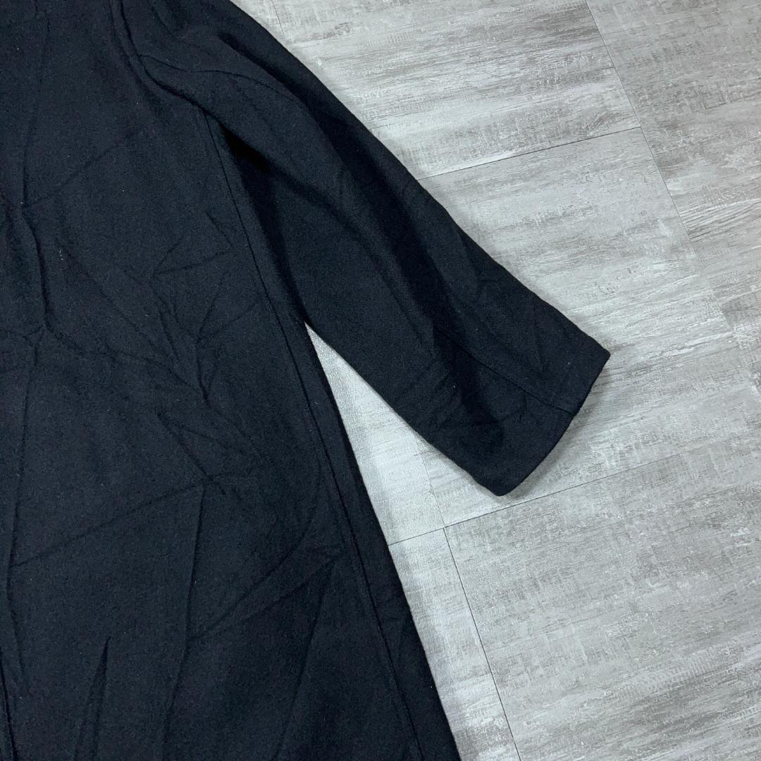 Y's for men ワイズ ウール ロングコート ブラック ヨウジヤマモト