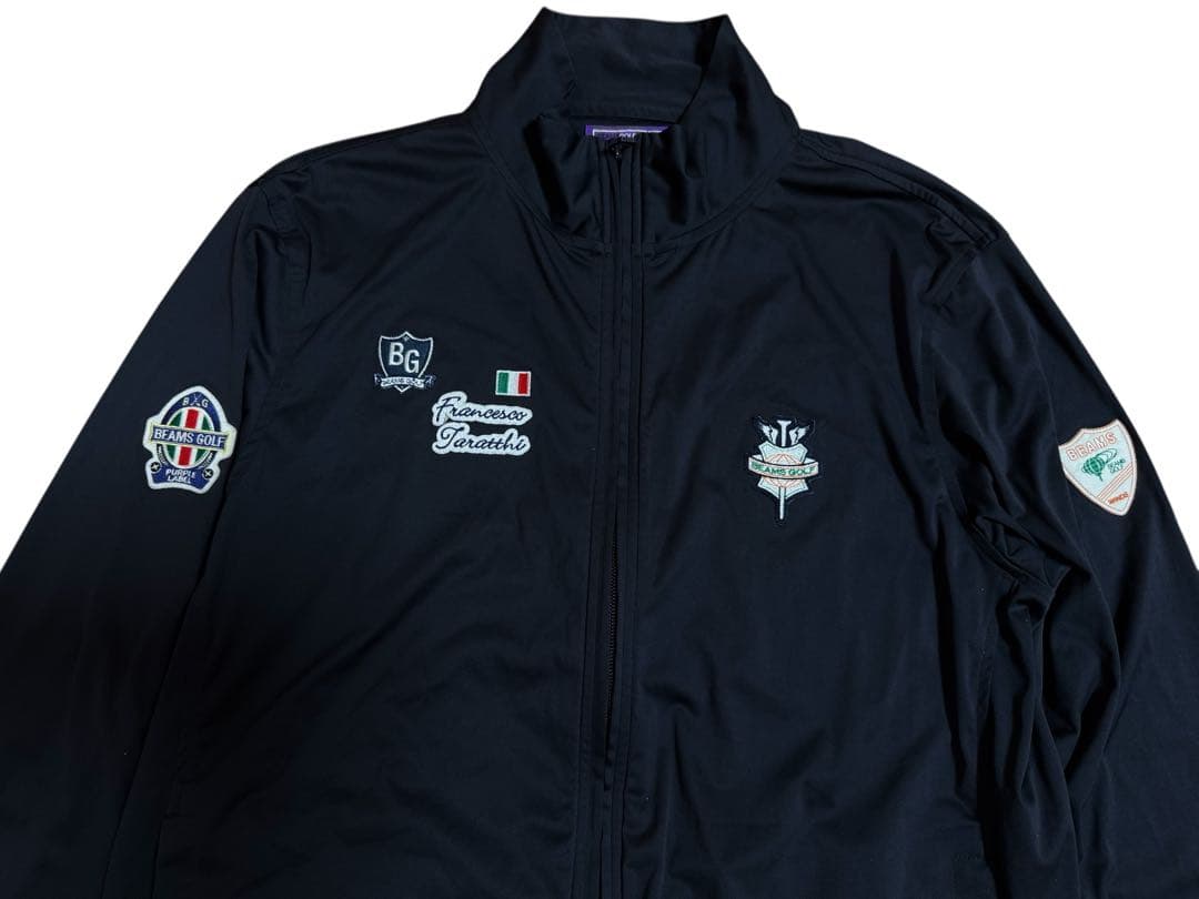 カ*ミ様 BLANK GOLF ビームスゴルフ　ジップアップジャケット ネイビー