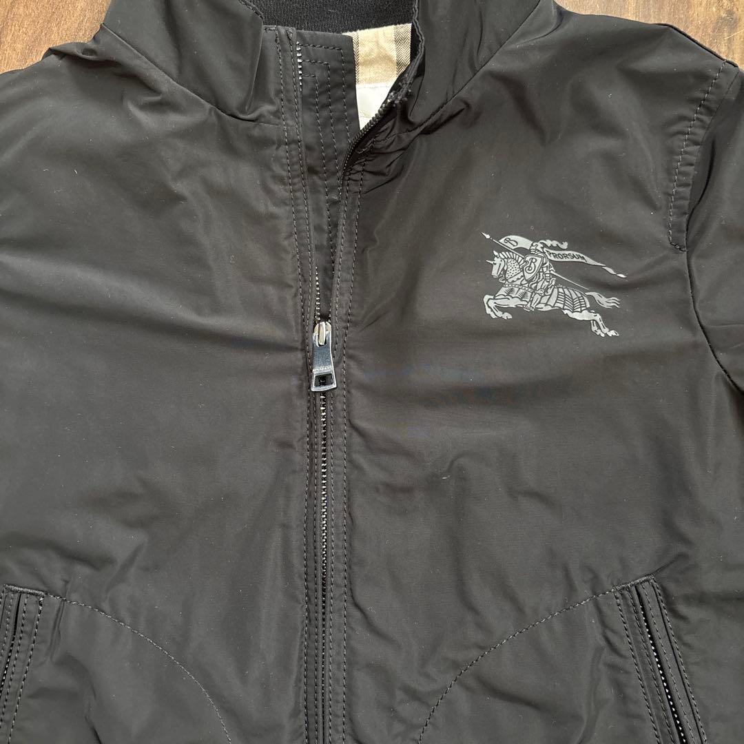 BURBERRY キッズ　ブルゾン　ジャケットMA-1 黒120