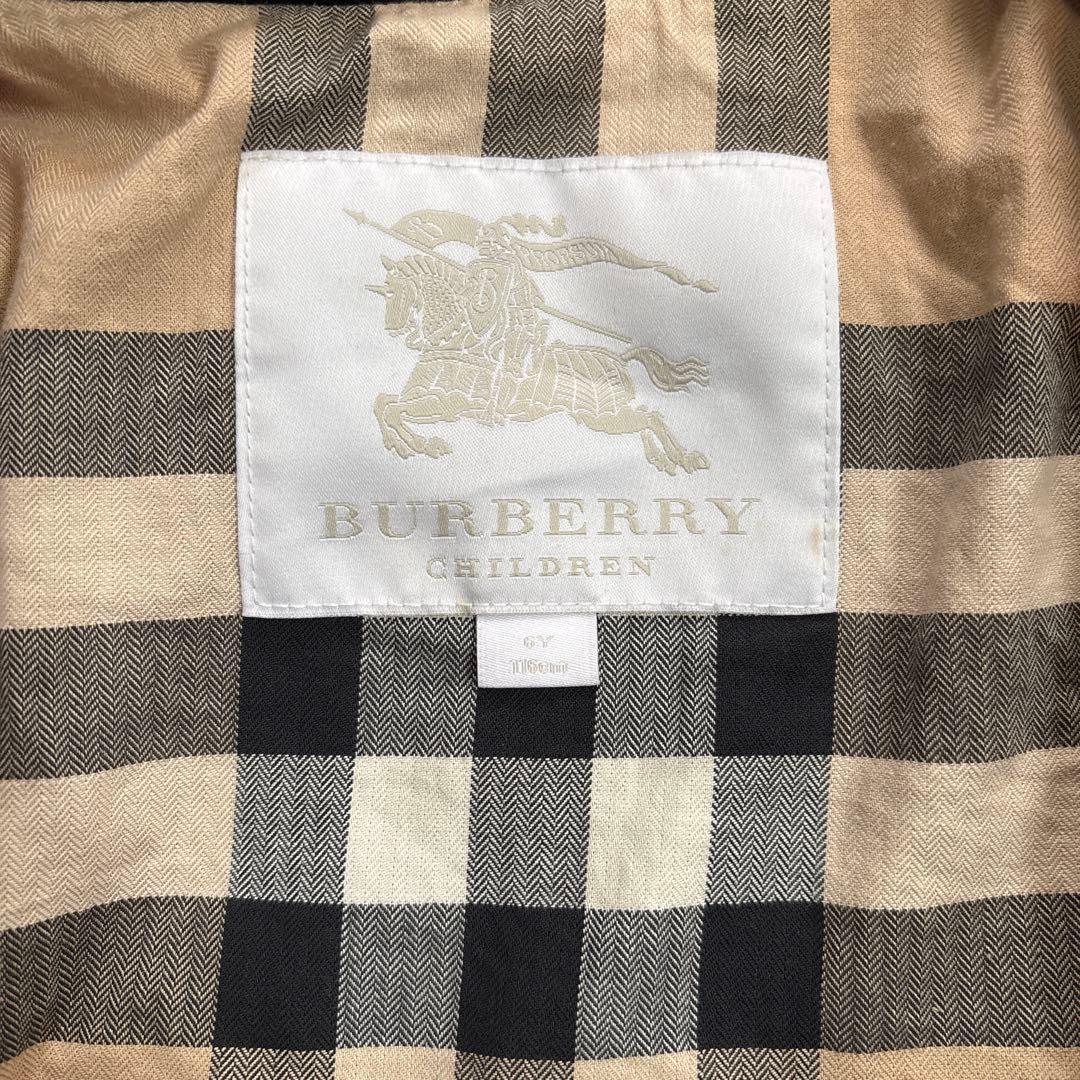 BURBERRY キッズ　ブルゾン　ジャケットMA-1 黒120