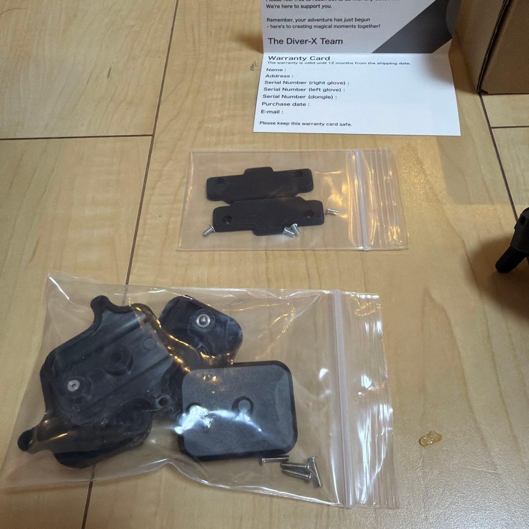 Diver-X ContactGlove2 + Magnetra2 白 Ｌ