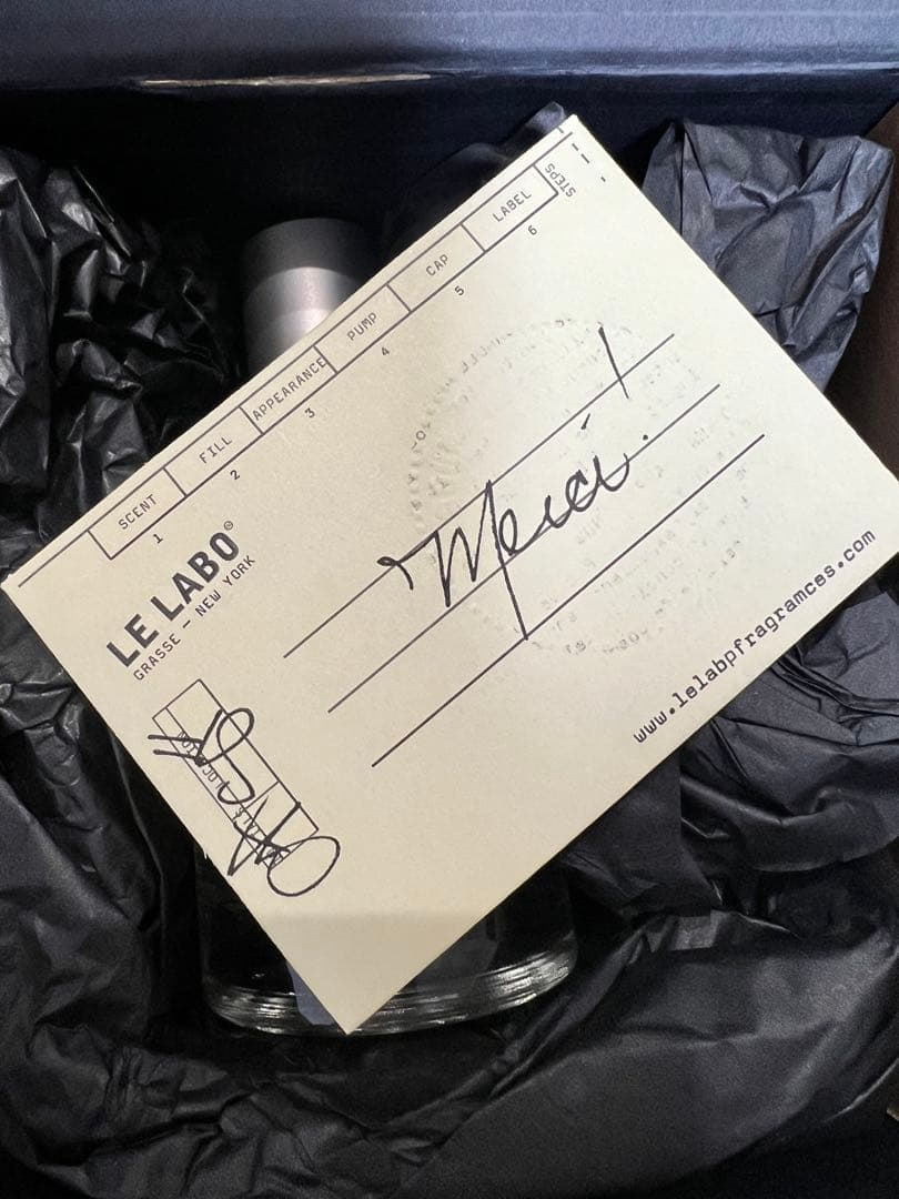 ロ*ー様 LE LABO THÉ NOIR 29 100ml オードパルファム