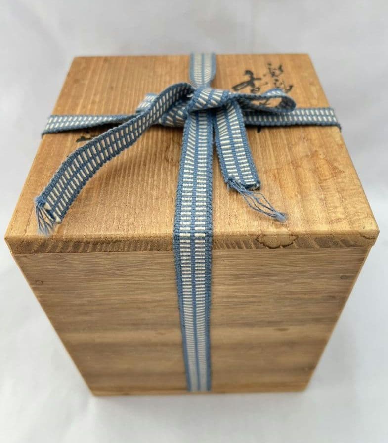 彩釉 久谷焼 香炉 徳田八十吉(正彦)