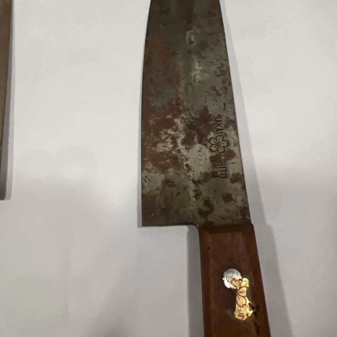 鋼製包丁まとめ売り 4本