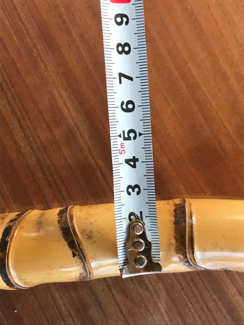 ★仙人の顔を持つ杖★多少のヒビ割れあり★珍しい竹★全て手彫り★