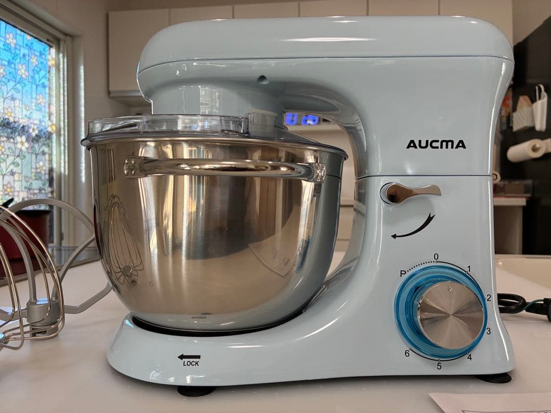 【美品】AUCMAスタンドミキサー SM-1515 4.5Lホイッパー他付属品付