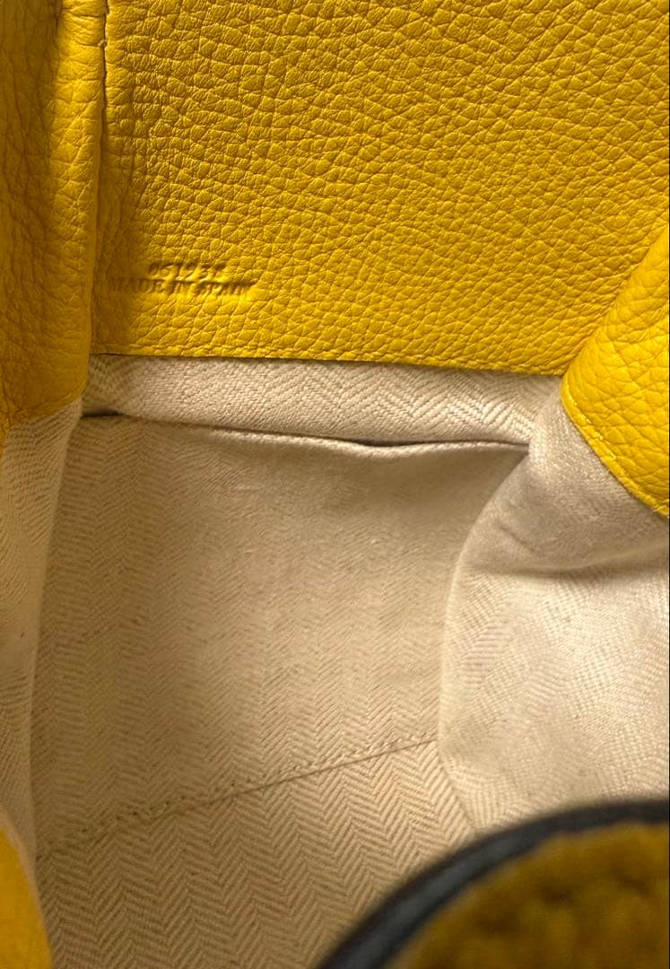 LOEWE ロエベ　ハンモックバッグミニ　イエロー