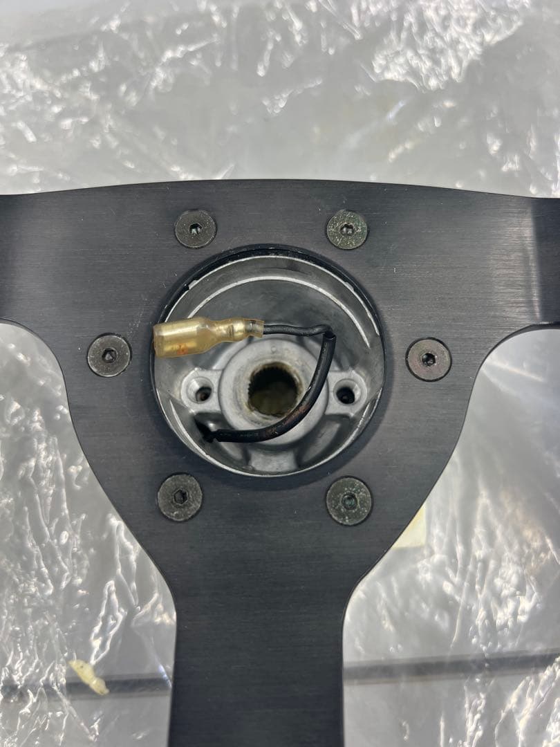 黒*煙様 NISMO 旧ロゴ　ステアリング　ハンドル　当時物　日産