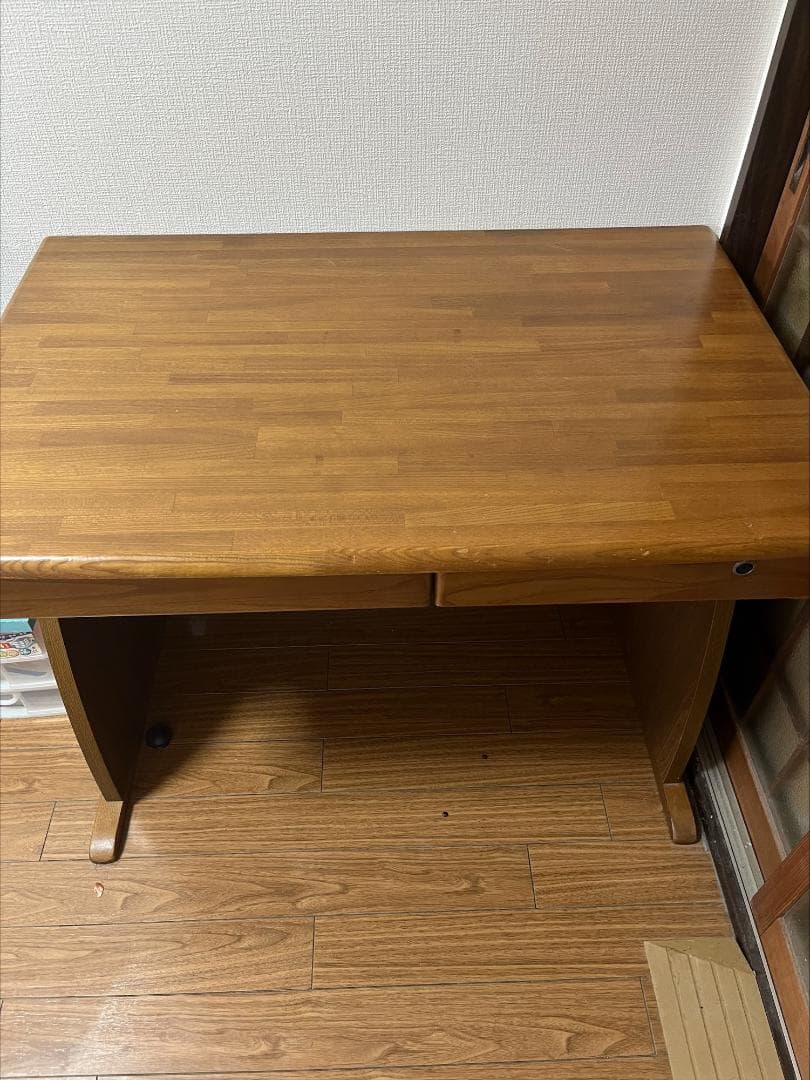 ☆最終値下げ☆木製学習机　引き出し付き　送料込み