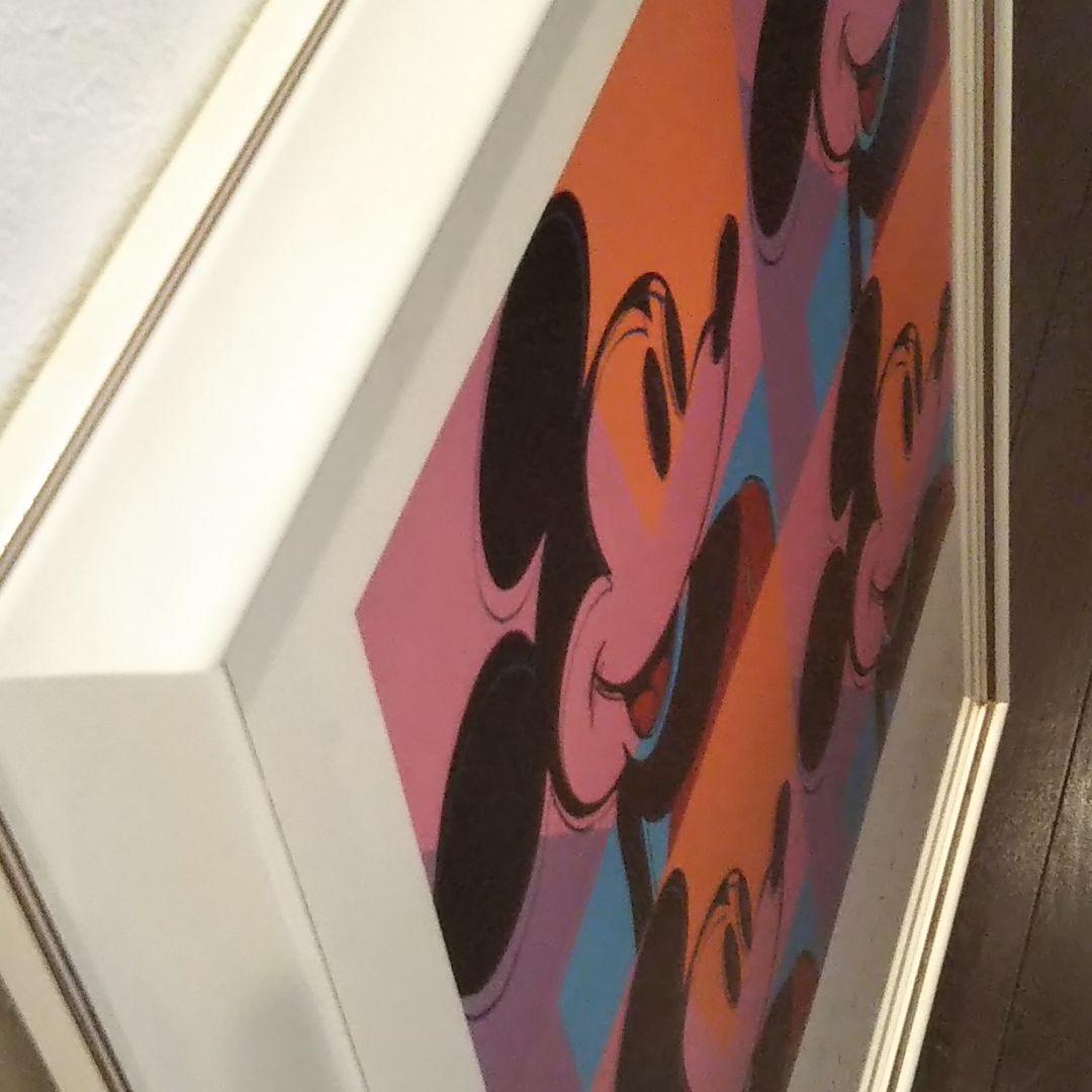 送料込み 【 アンディ・ウォーホル 】1981 ミッキーマウス ポスター