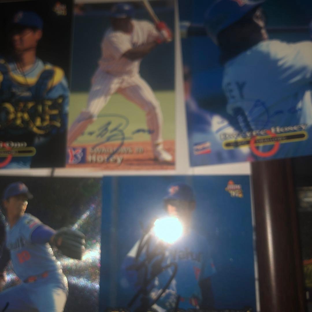 ヤクルトスワローズOBプライベート直筆サイン入りBBMトレカ【他サイト併用出品】