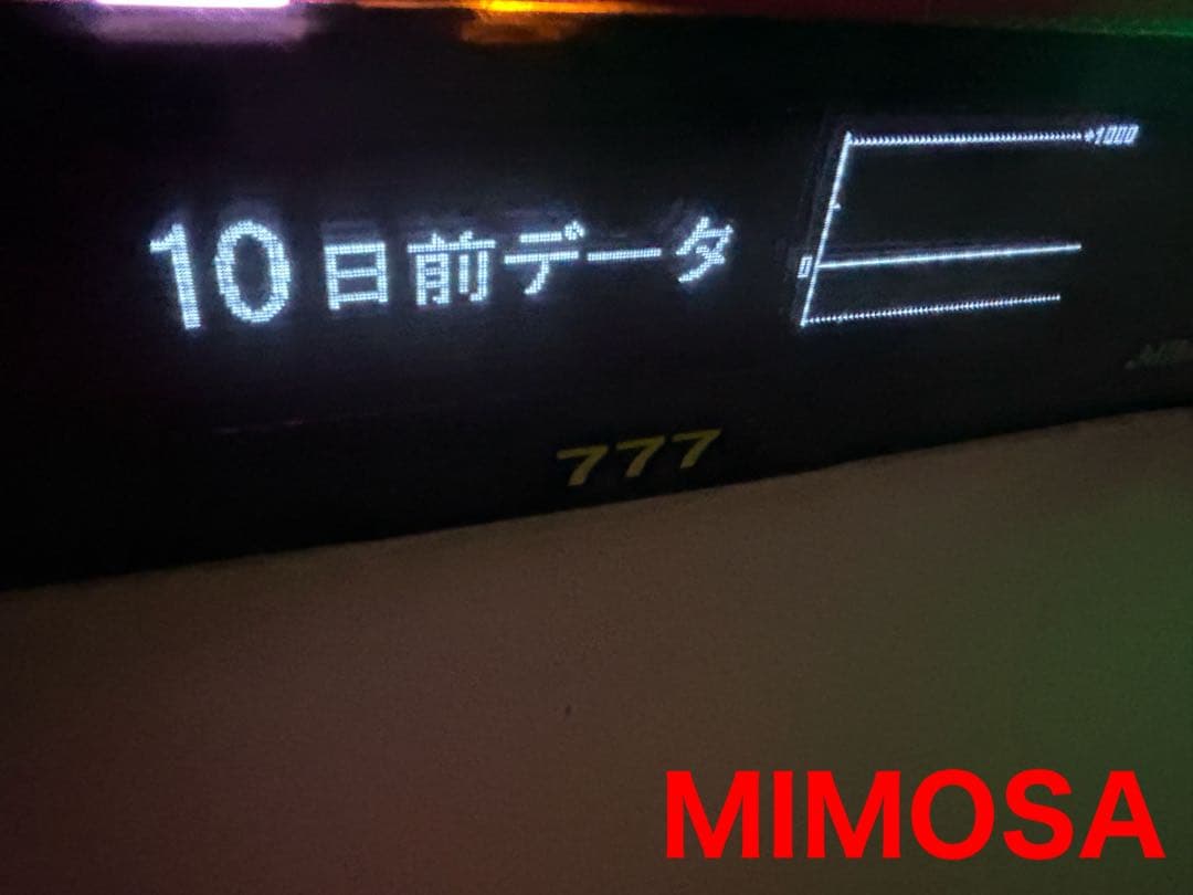 家庭用加工済•データカウンター・送料無料・ミモザスロット用・差枚数表示有