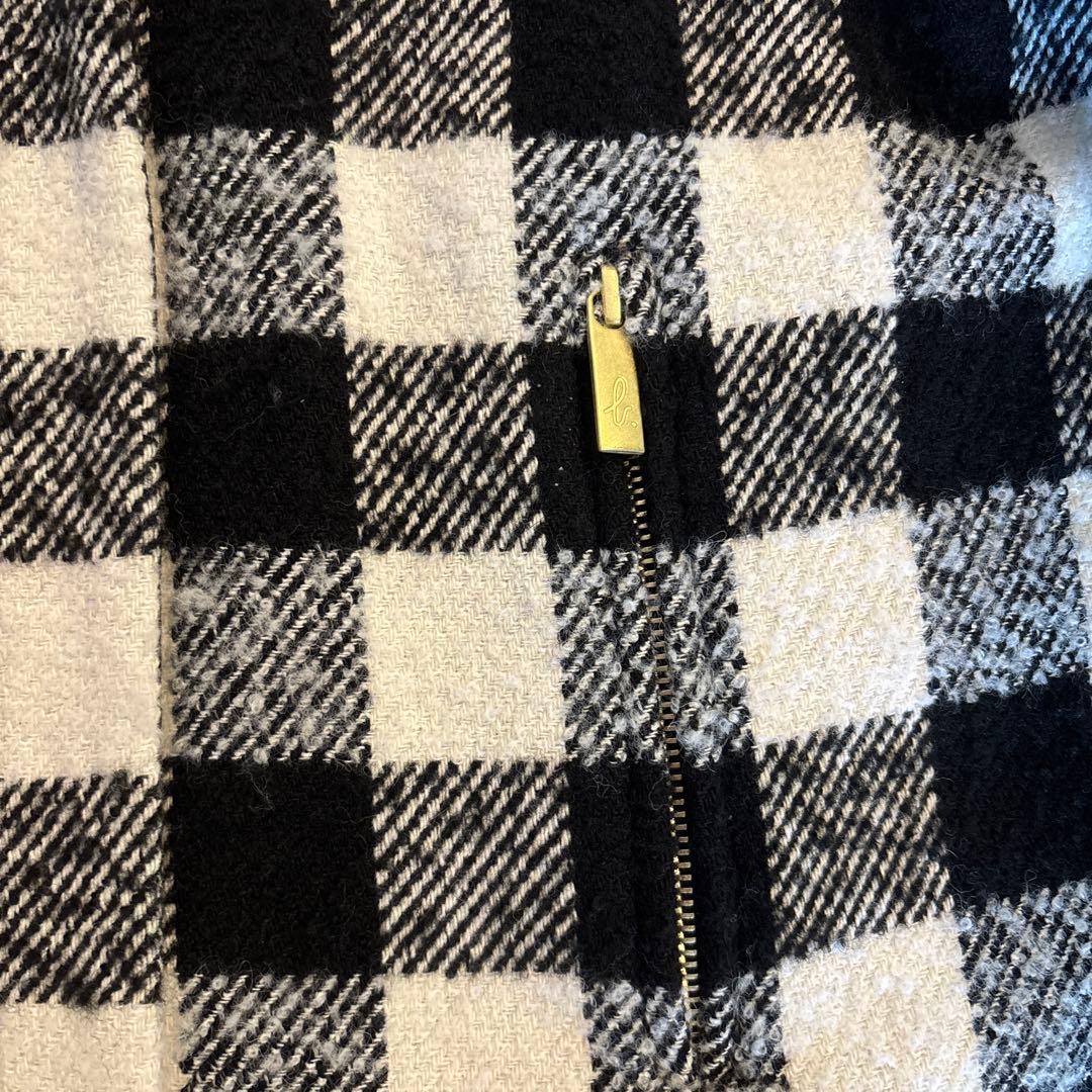 agnès b. チェック柄アウター サイズ2（9号）⭐︎アニエスベー