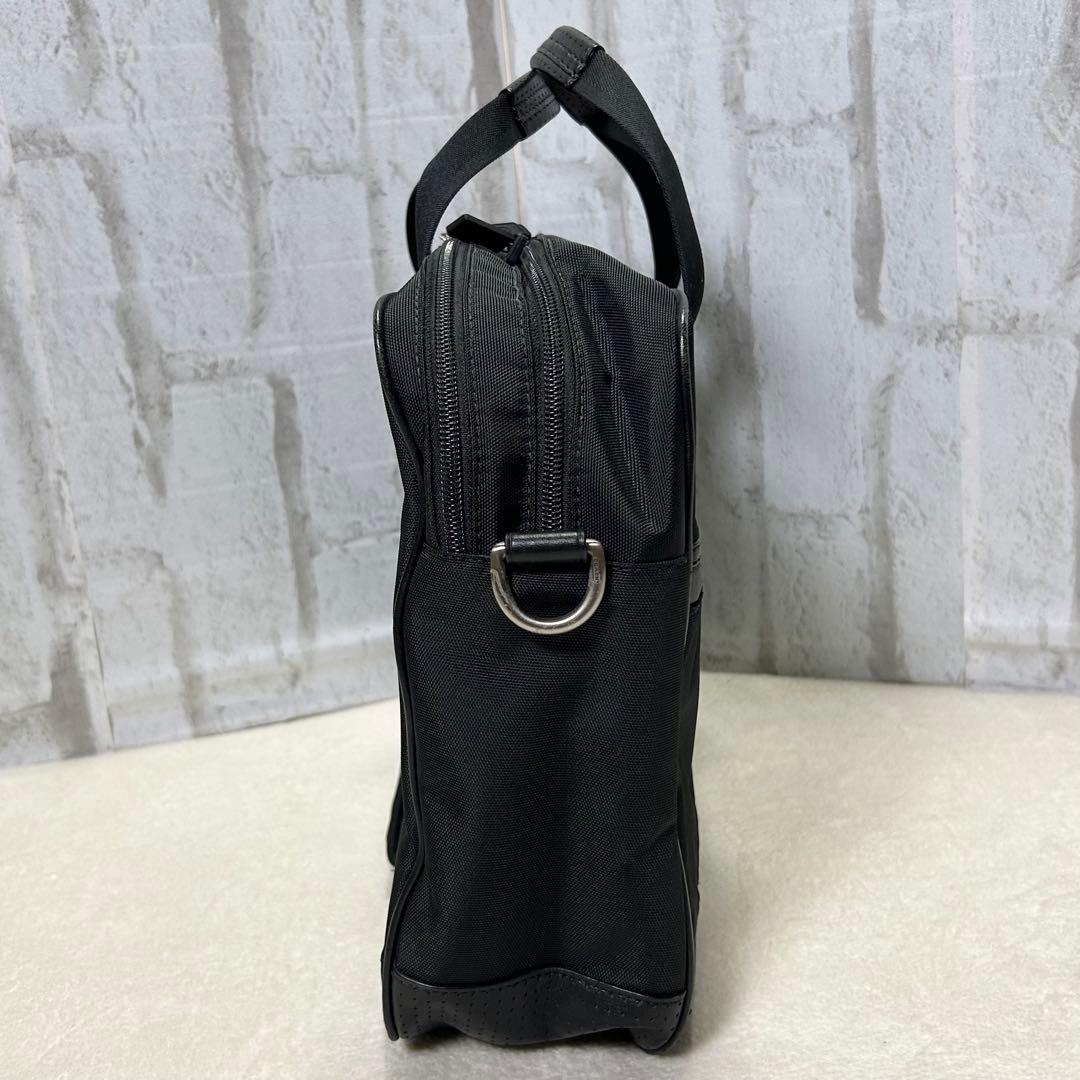 極美品♡coach ブリーフケース　大容量ビジネスバッグ　A4収納　ショルダー有