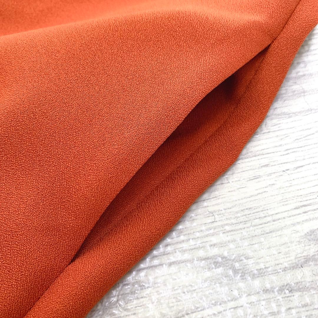 【美品✨】定価52,000円❤️アドーア✨サイズ36✨ワンピース✨日本製✨オレンジ