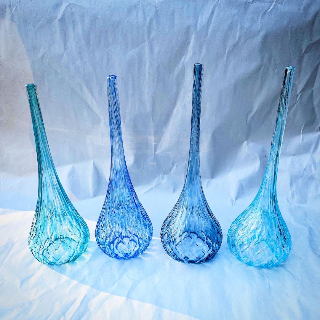 富山ガラス風鈴魚子模様硝子アーティスト作家ハンドブロウ別注オリジナル限定新品