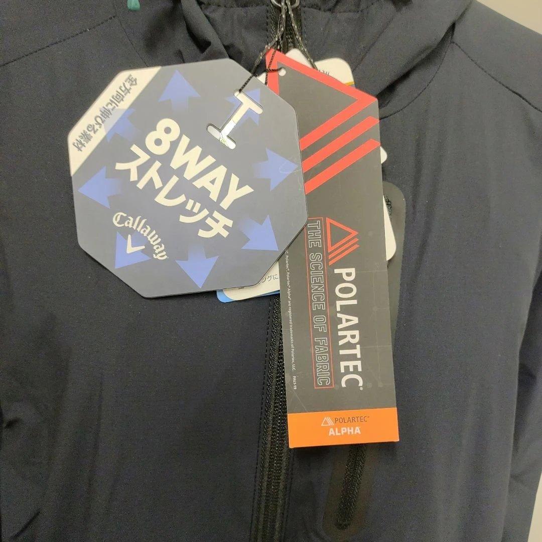 Callaway 8WAYストレッチ フードジャケット　黒　ブラック　М