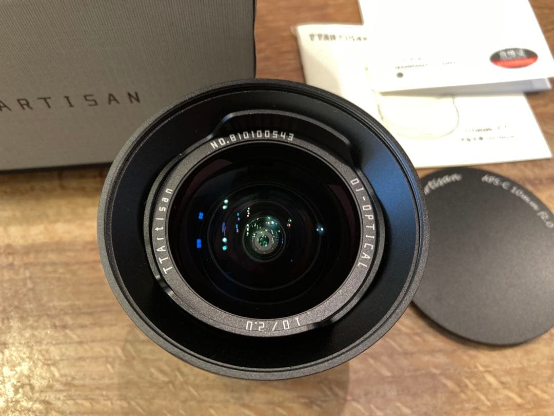 ttartisan xマウント フジ 10mm f2