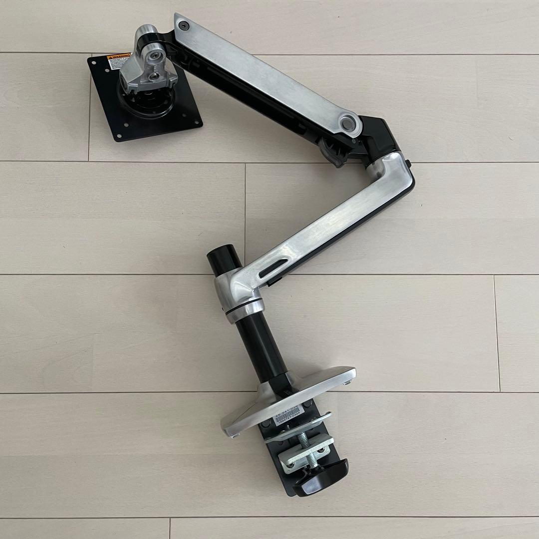 エルゴトロン LX モニターアーム シルバー アルミニウム 45-241-026