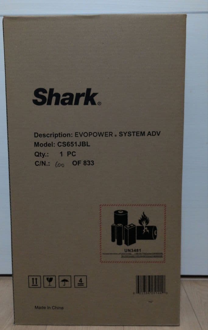 shark　EVOPOWER　SYSTEM CS 651JBL