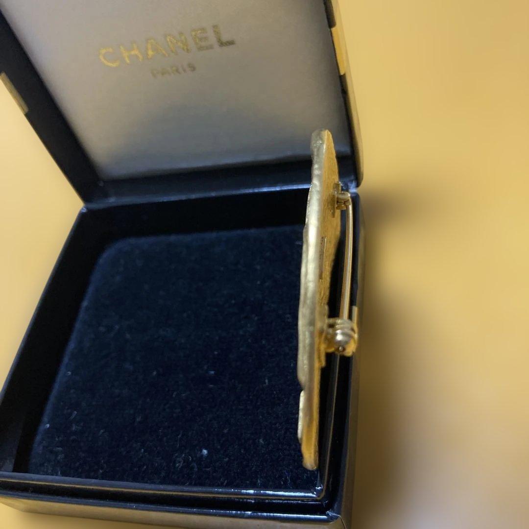 うみ　CHANEL ブローチ　バッヂ　ココマーク　ヴィンテージ　シャネル