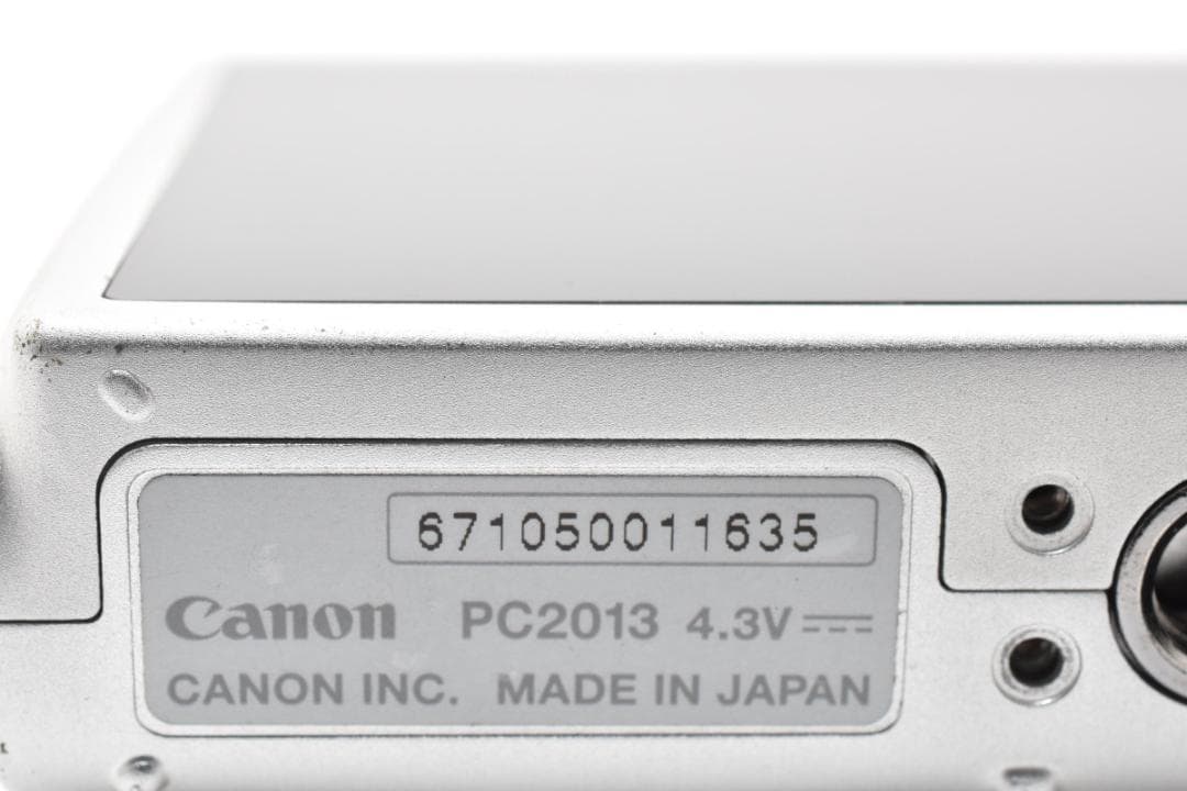 キャノン IXY 620F Canon コンパクトカメラ ジャンク シルバー