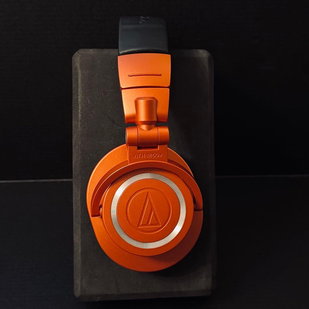 【美品】ATH-M50xBT2 オレンジ ワイヤレスヘッドホン
