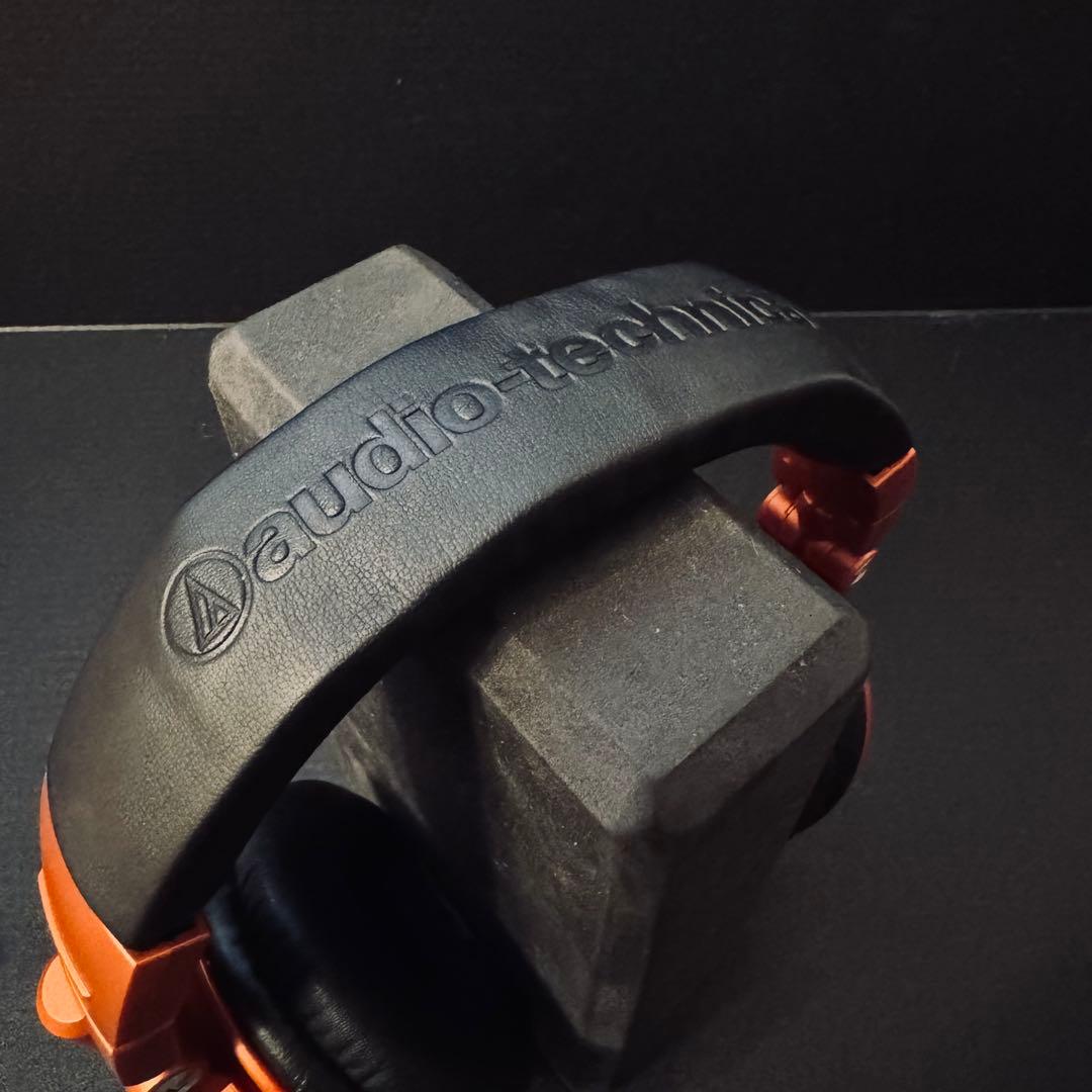 【美品】ATH-M50xBT2 オレンジ ワイヤレスヘッドホン