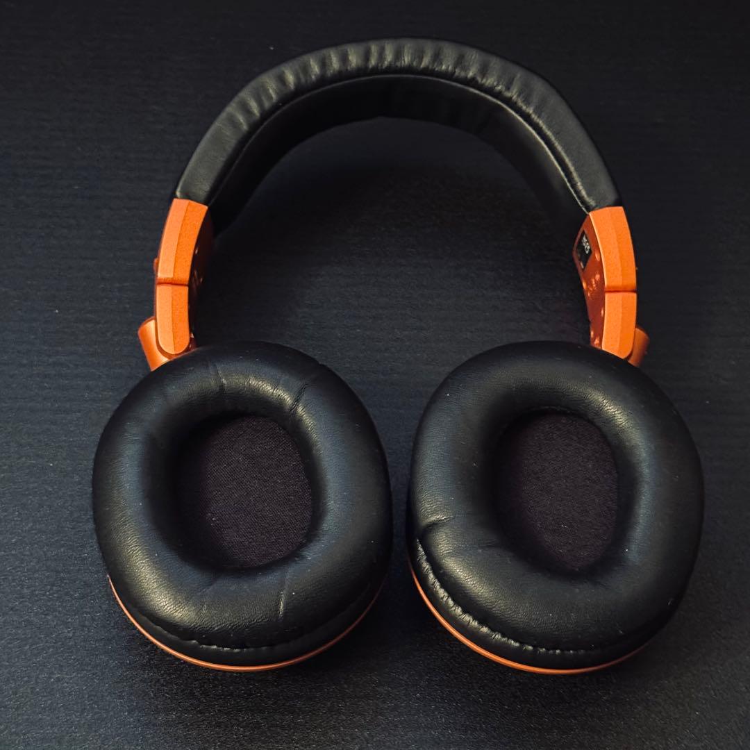 【美品】ATH-M50xBT2 オレンジ ワイヤレスヘッドホン