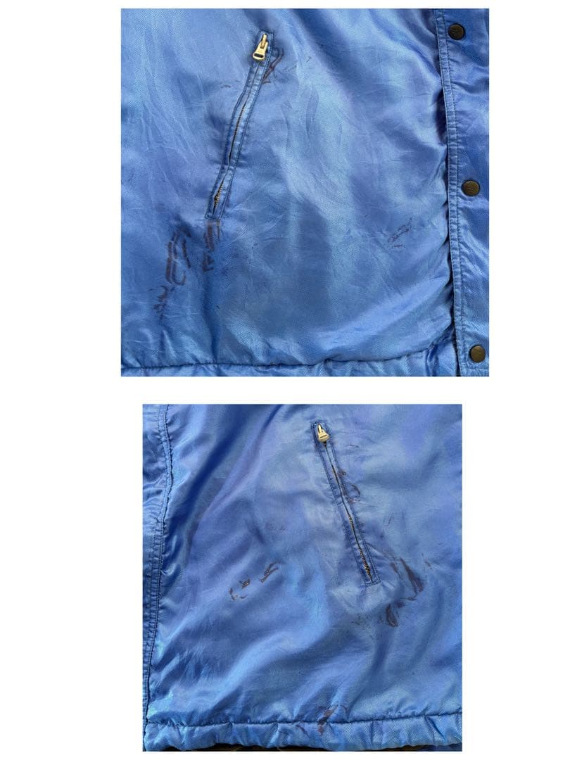 kappa カッパ JUVENTUS 刺繍ロゴ　中綿入り　ナイロンジャケット