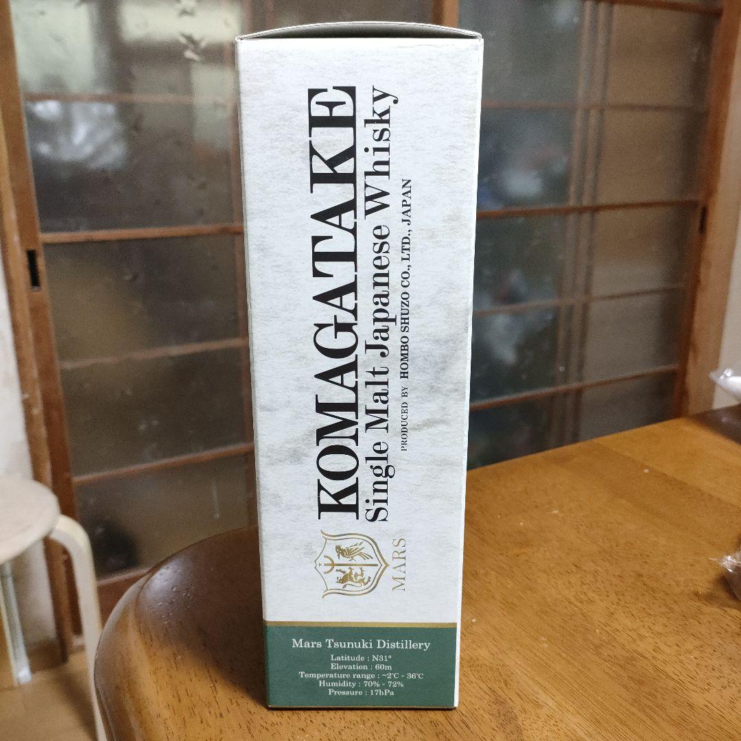 MARS KOMAGATAKE シングルモルトウイスキー 46% 2018年