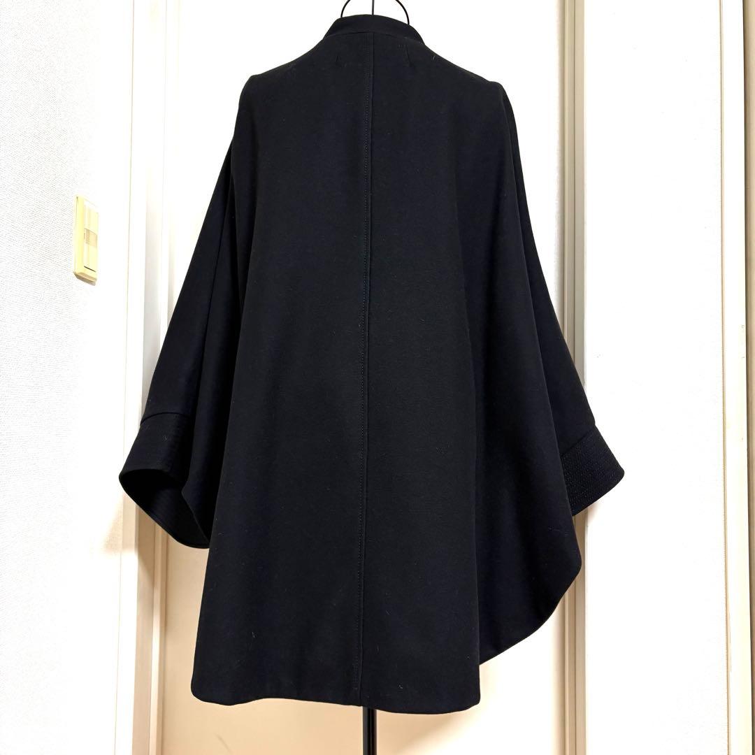 DIANE von FURSTENBERG ウール混 マント　ポンチョ　コート
