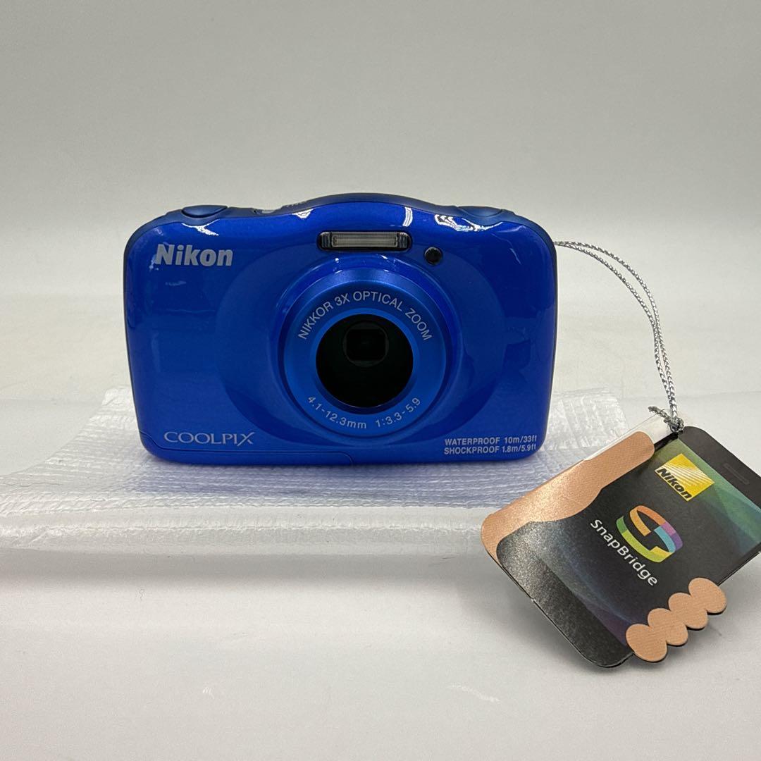 【新品未使用】Nikon COOLPIX W100 デジカメ 防水 耐衝撃