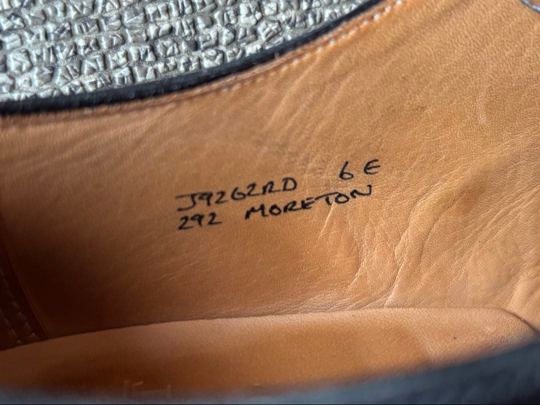 【最終値下げしました】クロケット＆ジョーンズ　モールトン　moreton　6E