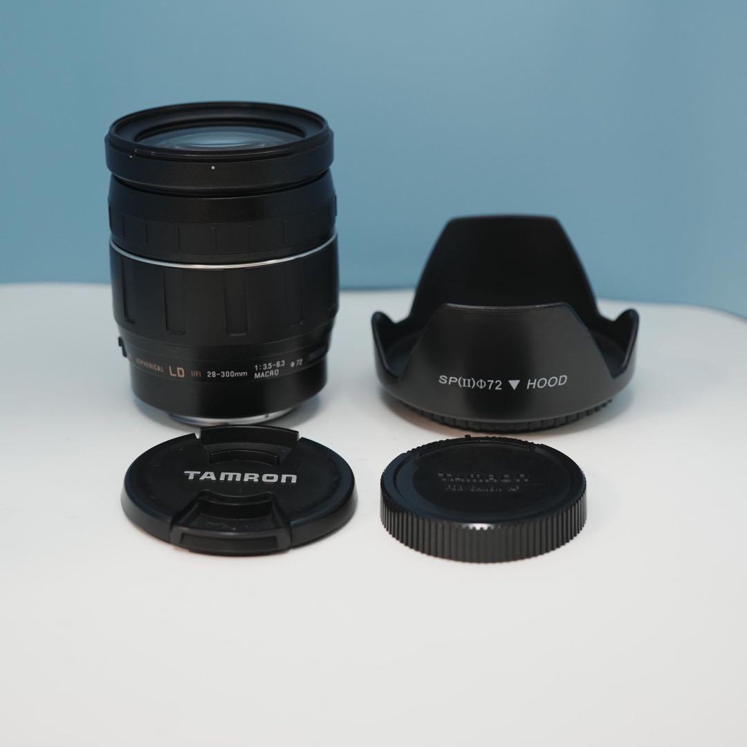 TAMRON 28-300mm Canon用 標準+望遠レンズ a3693